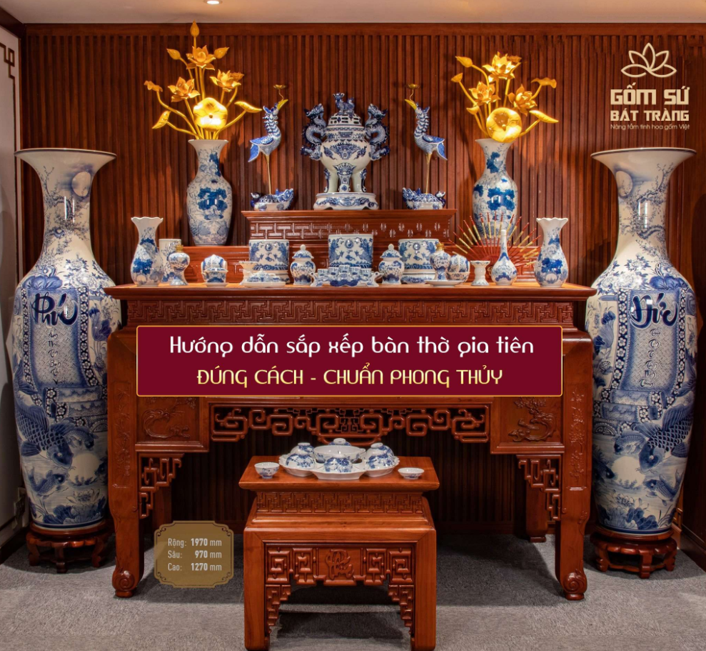 Số Lượng Bát Hương Trong Phòng Thờ Gia Tiên